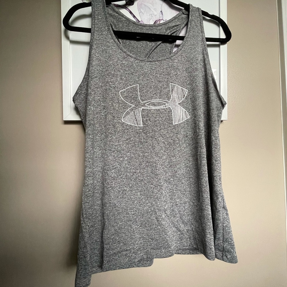 Under Armour womens open back tank